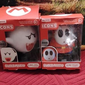 Super Mario Boo and Shy Guy Light Set by Paladone